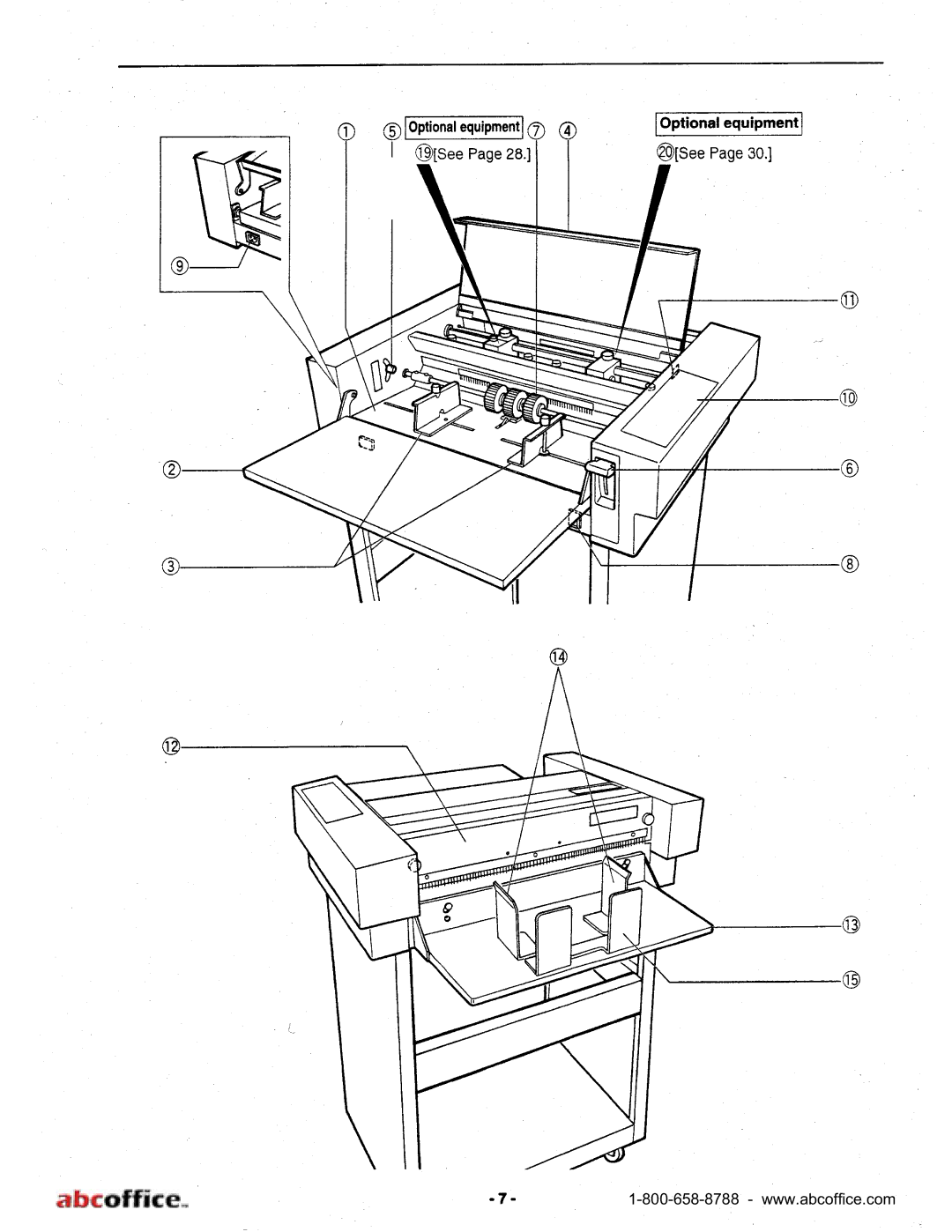 ABC Office FD 572 manual 