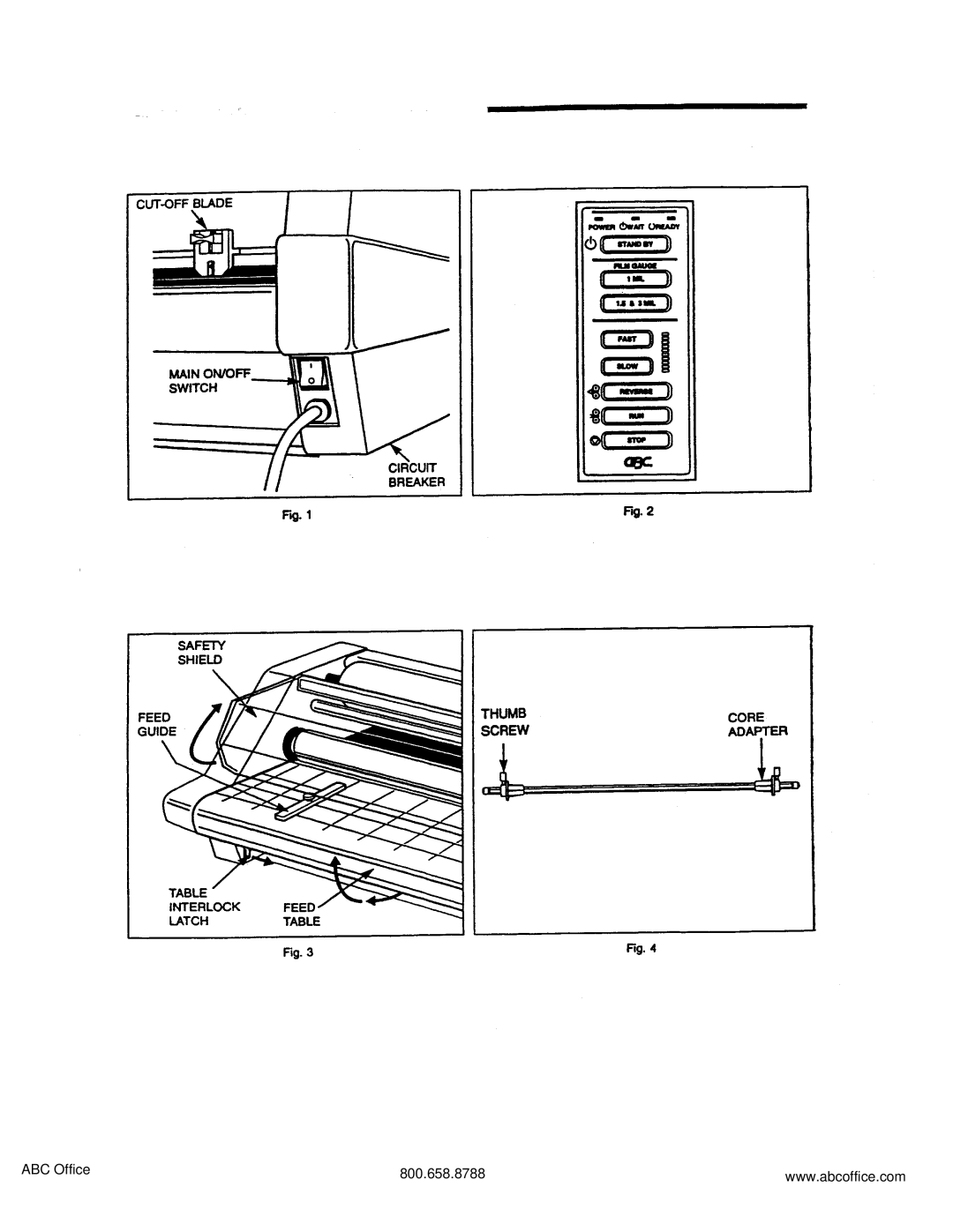 ABC Office ULTIMA 65 operating instructions ABC Office 800.658.8788 