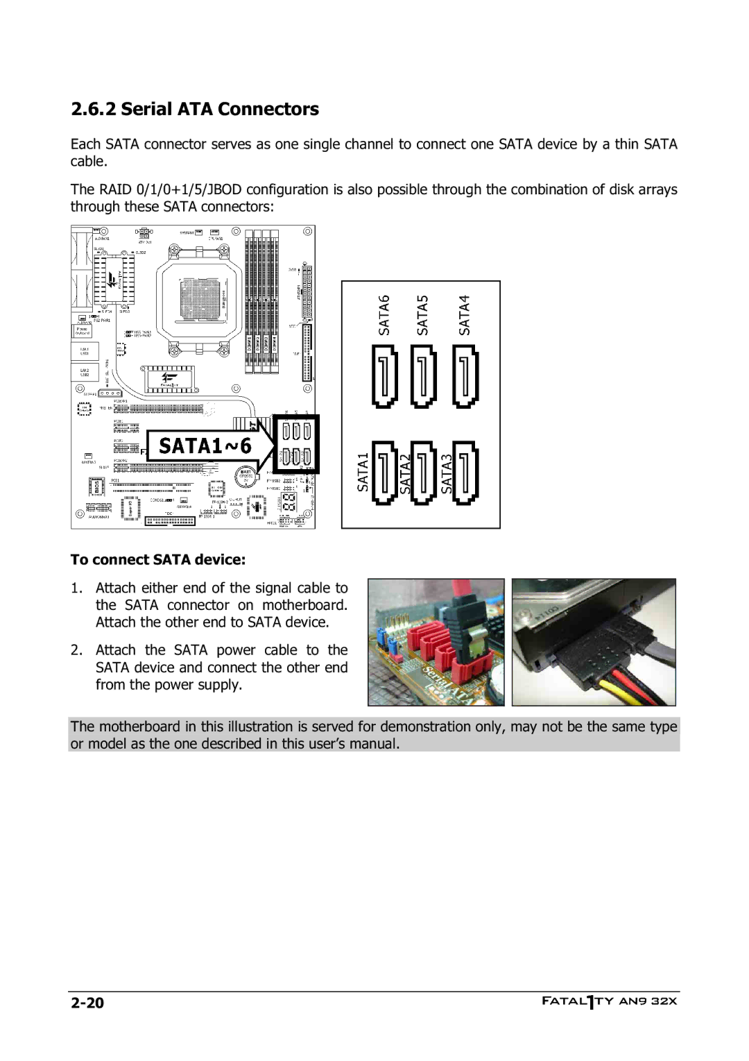 Abit AN9 32X manual Serial ATA Connectors 