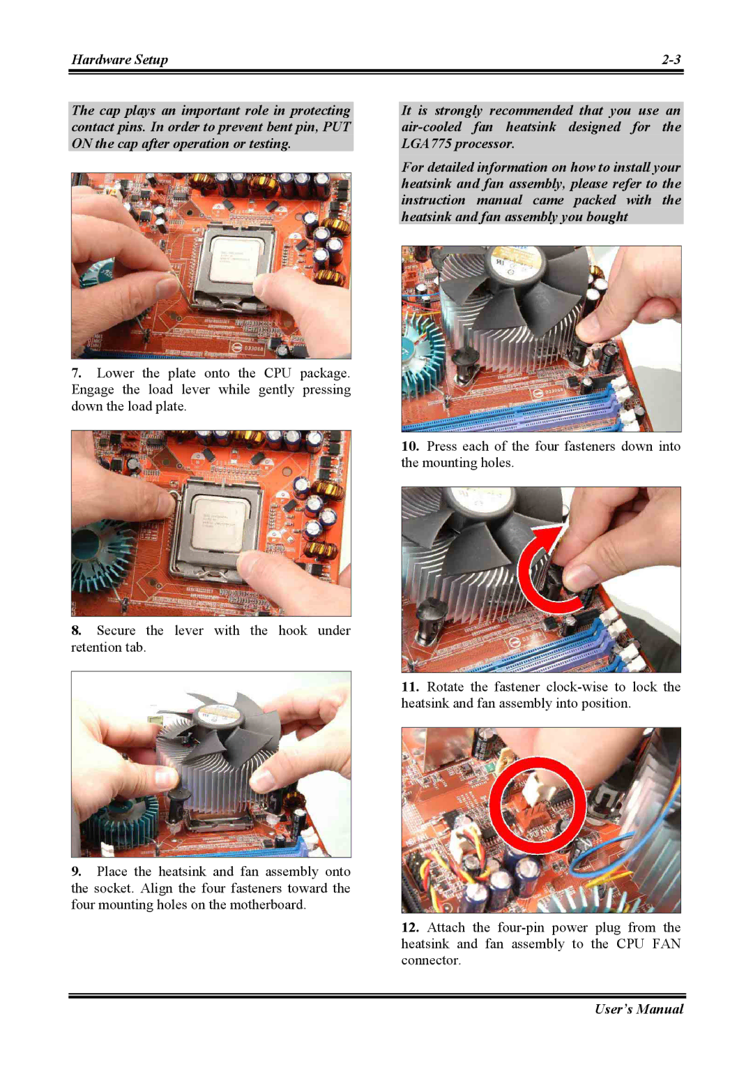 Abit AW8 user manual User’s Manual 