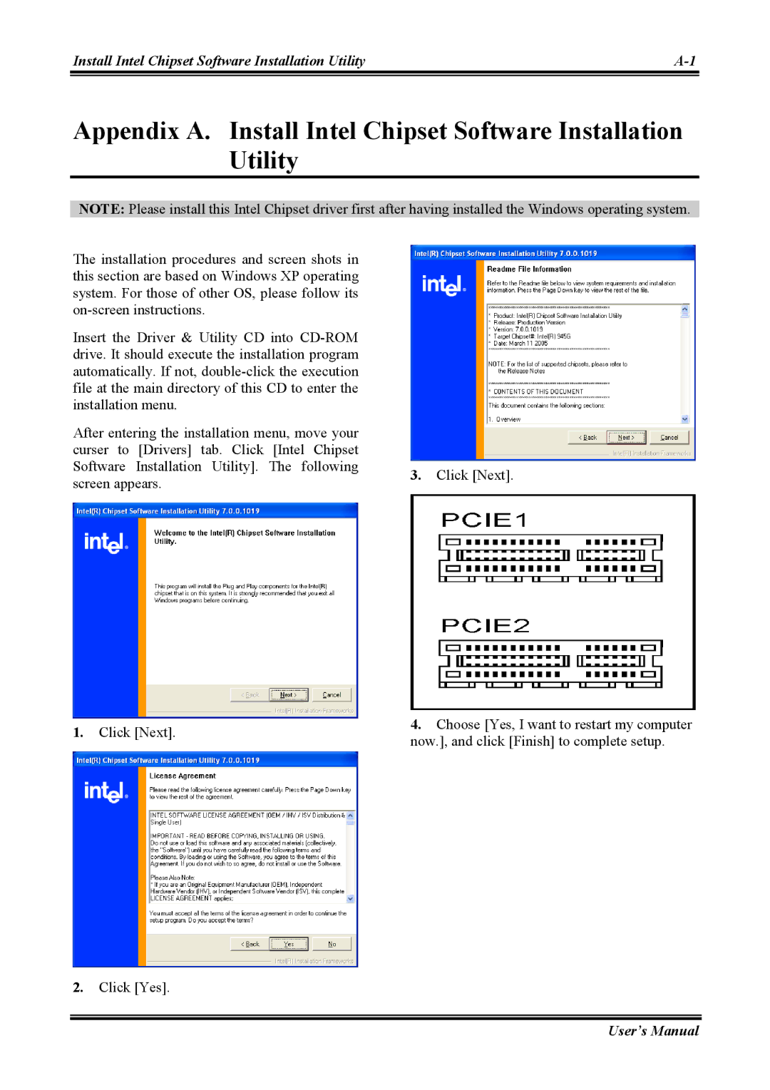 Abit AW8 user manual Now., and click Finish to complete setup 