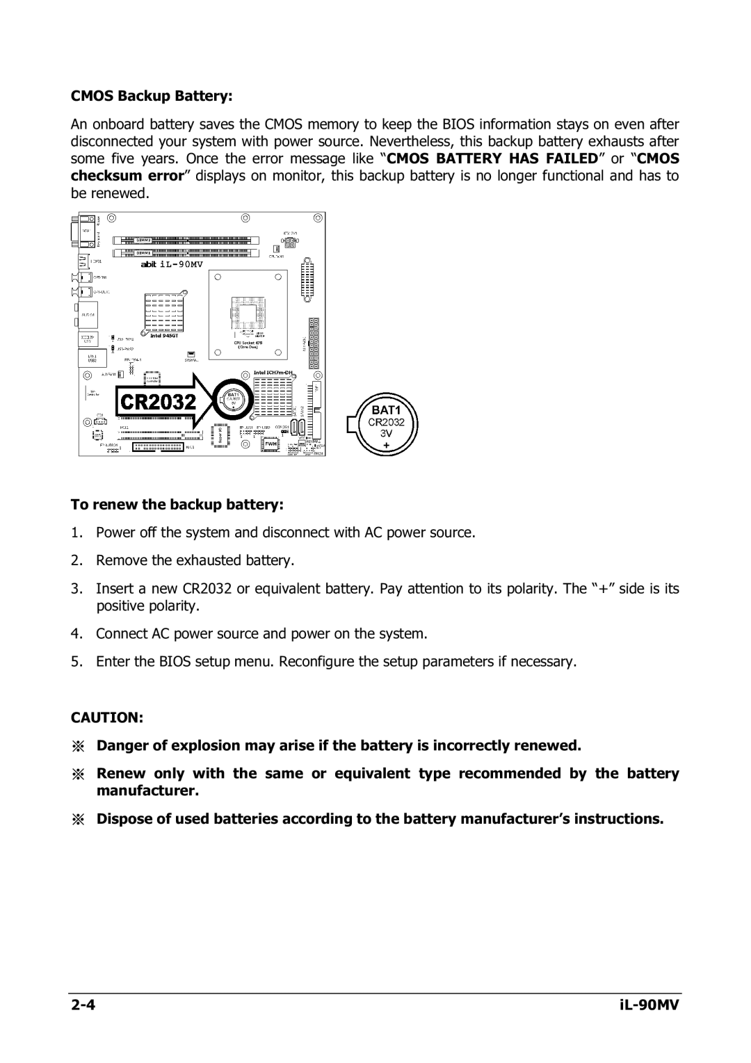 Abit IL-90MV manual 