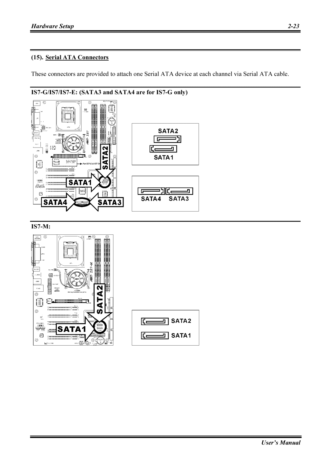 Abit IS7-G, IS7-M, IS7-E2V, IS7-E2G, IS7-V2 user manual 