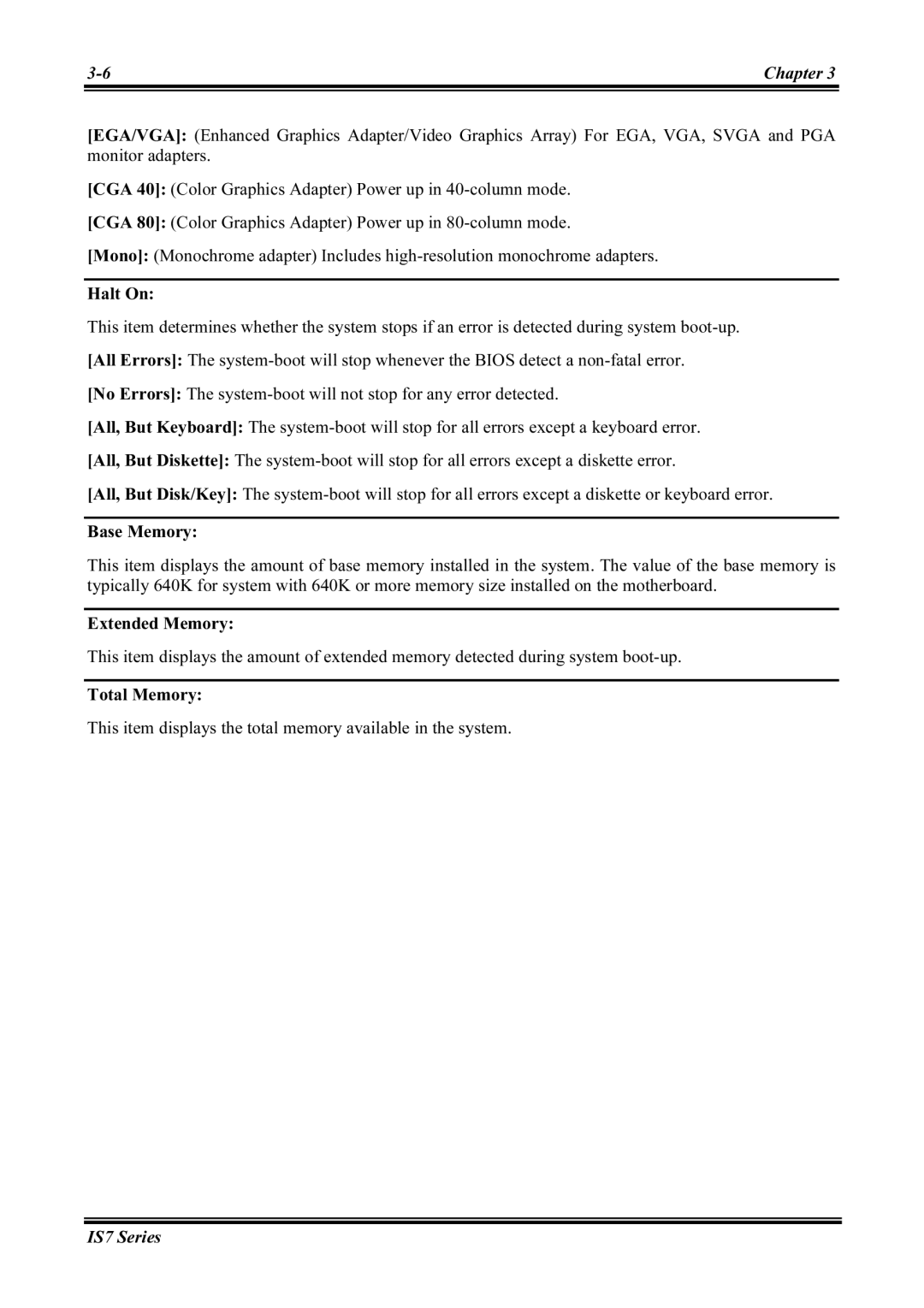 Abit IS7-E2G, IS7-M, IS7-G, IS7-E2V, IS7-V2 user manual Chapter 