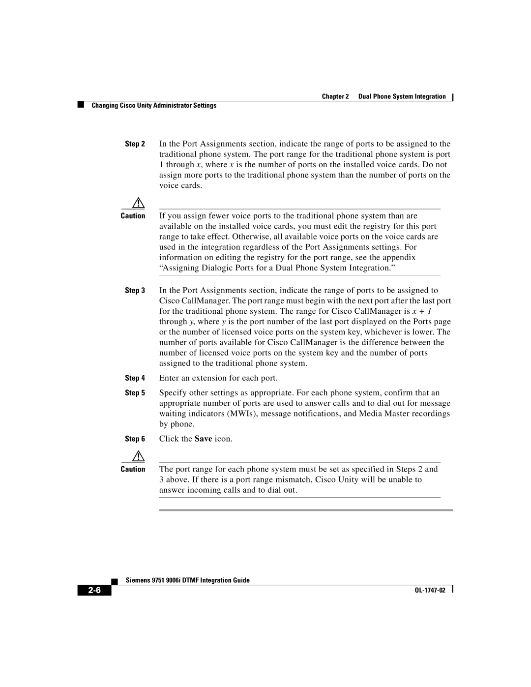 Able Planet OL-1747-02 manual Siemens 9751 9006i Dtmf Integration Guide 