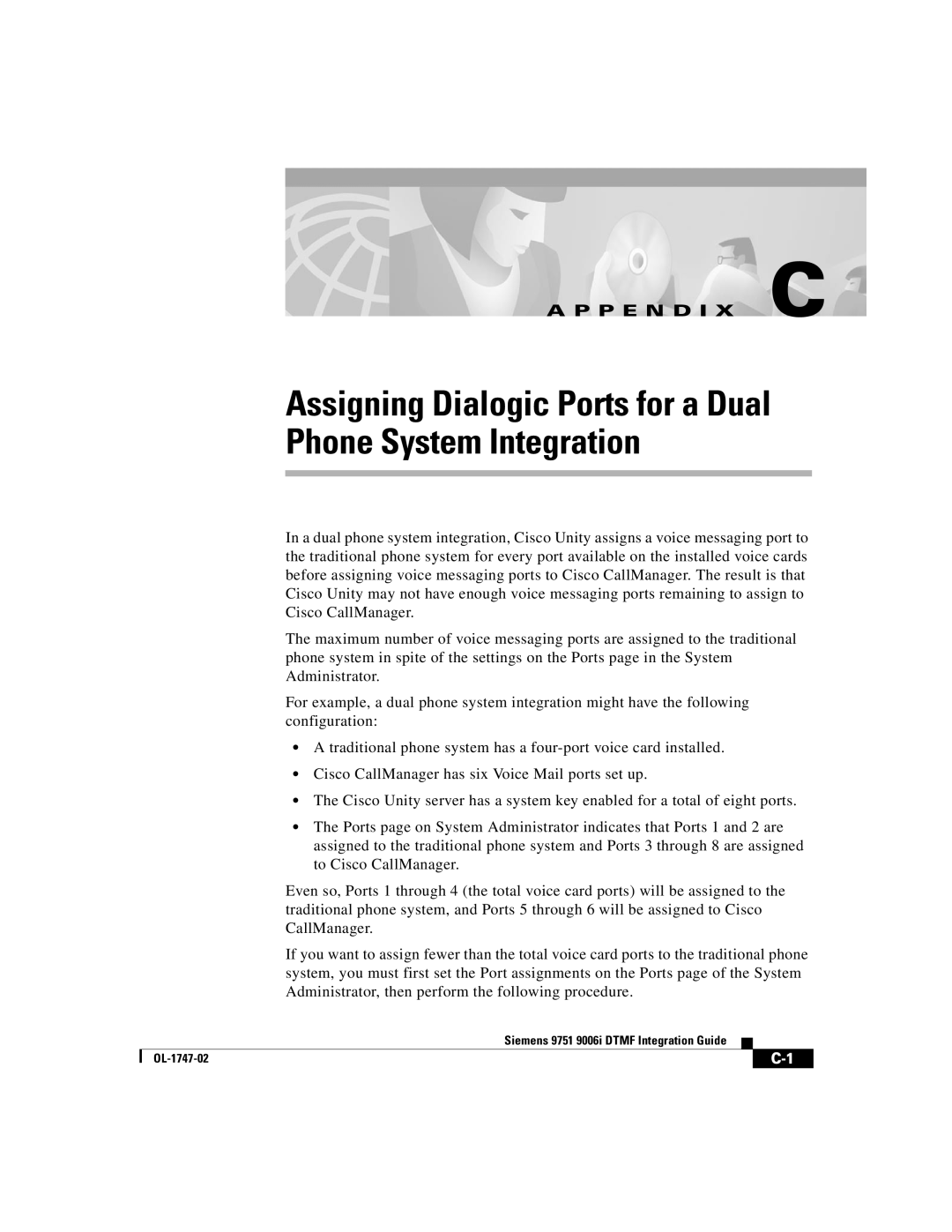 Able Planet OL-1747-02 manual Phone System Integration 