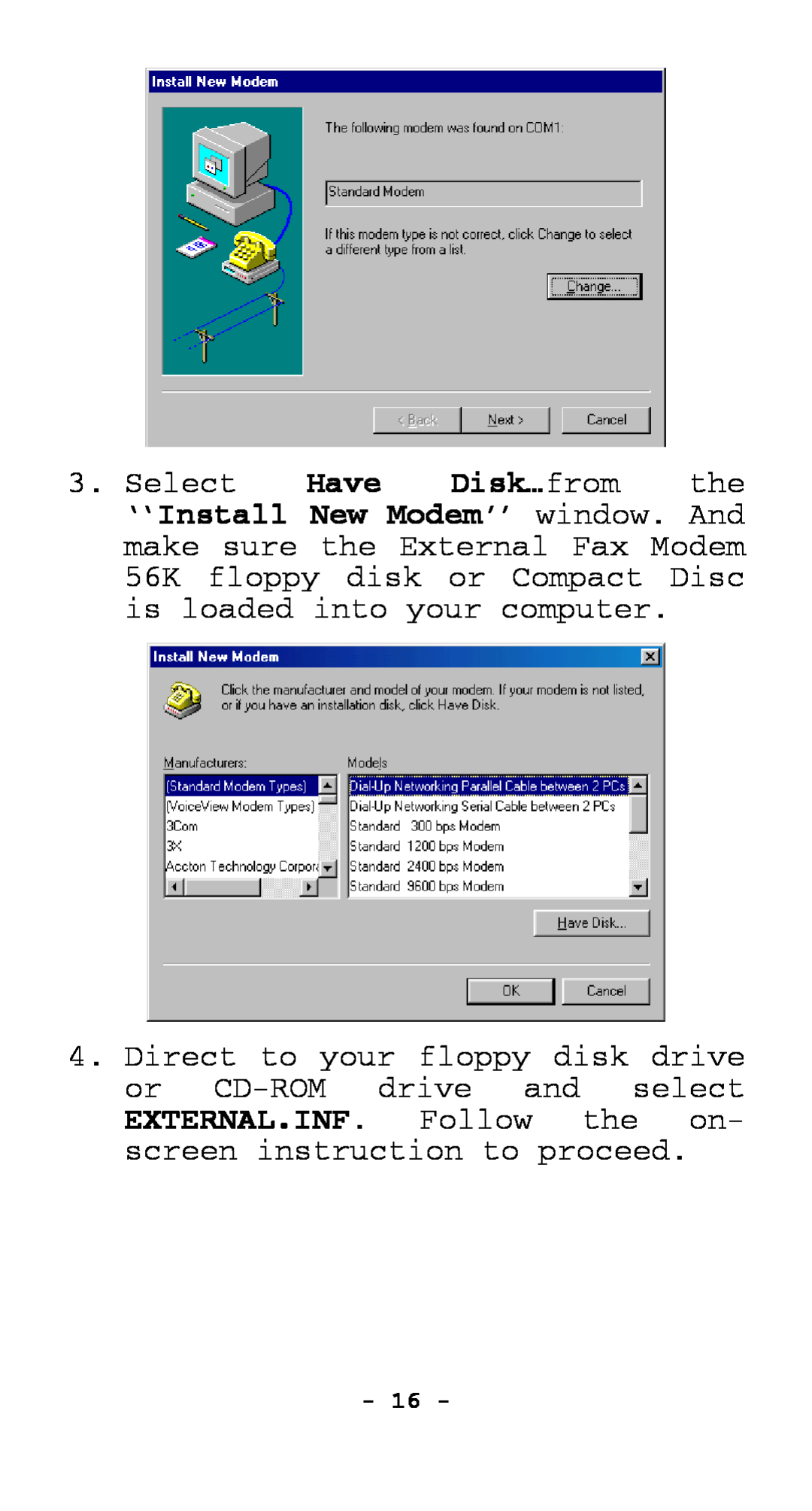 Abocom EFM560 manual 