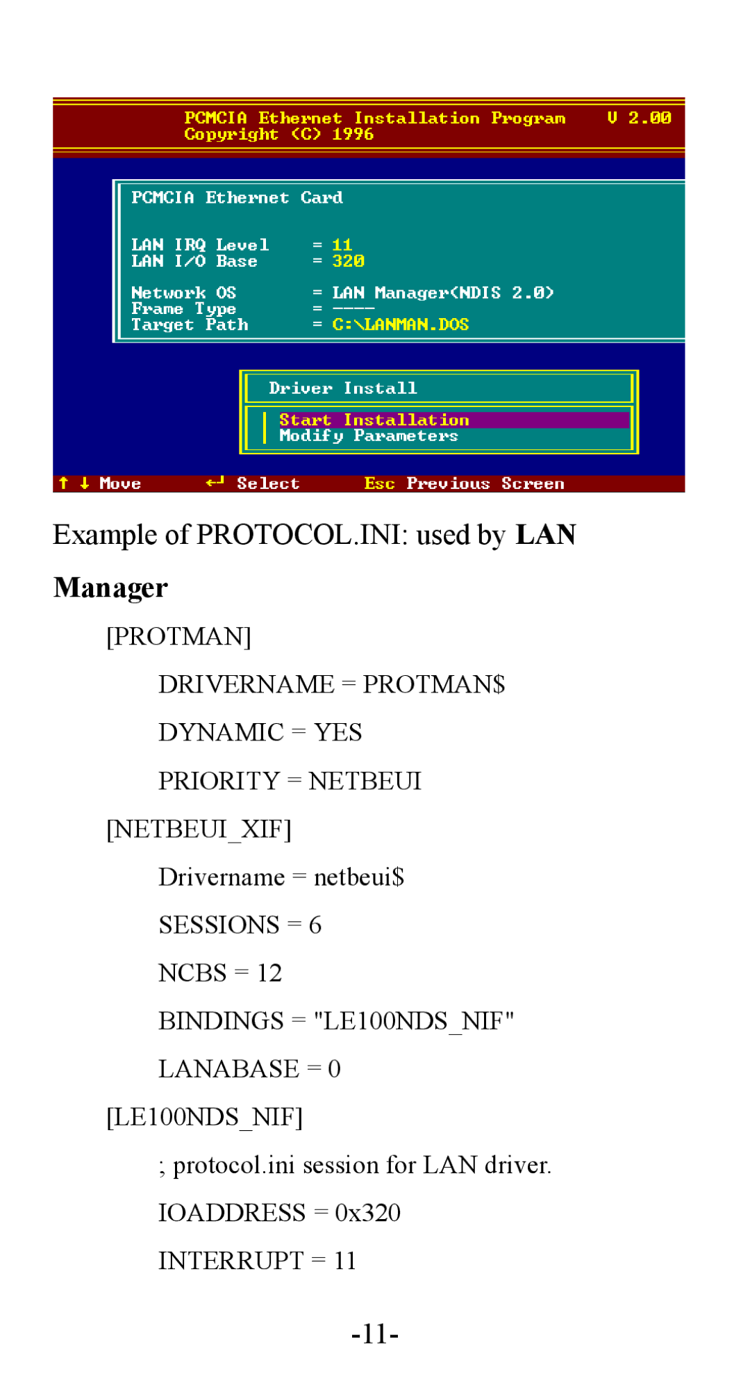 Abocom FE1000 manual Manager 