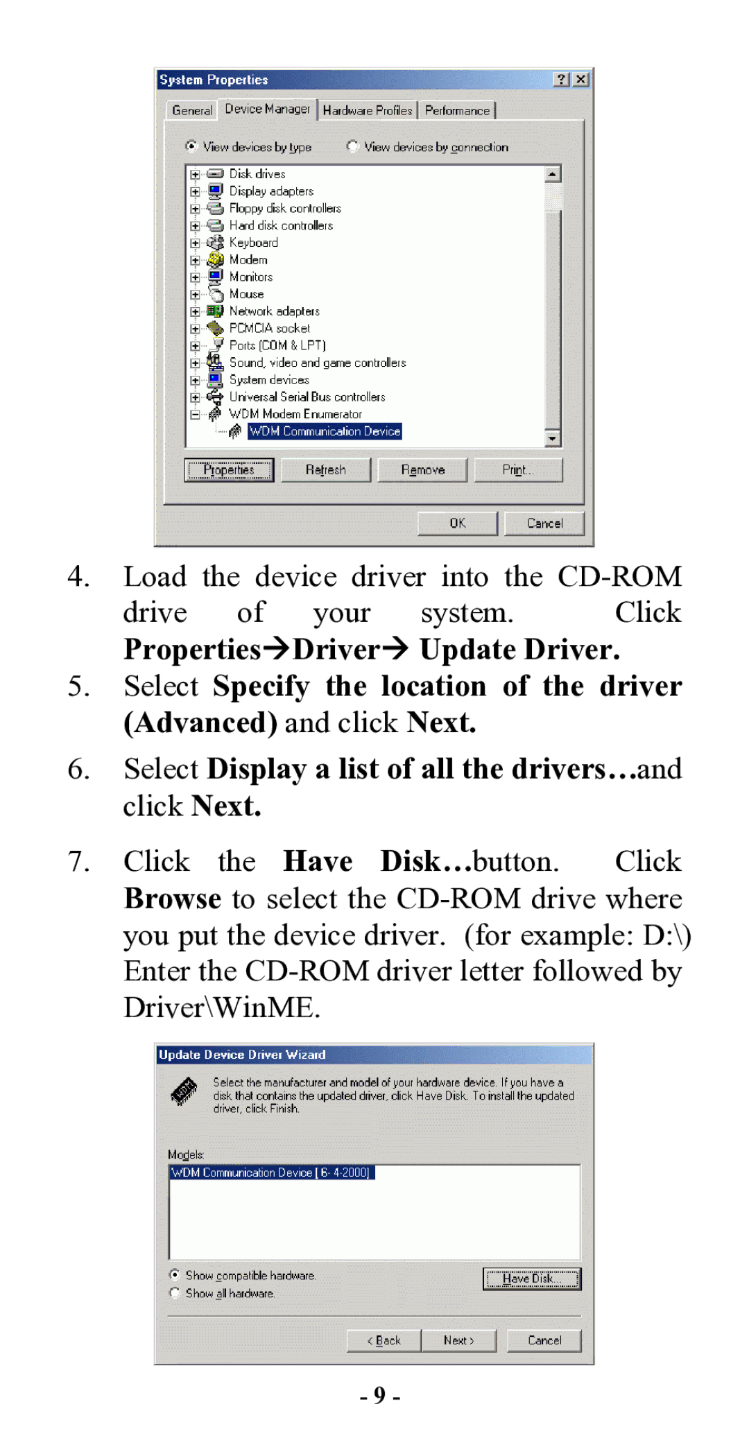 Abocom FM560C manual 