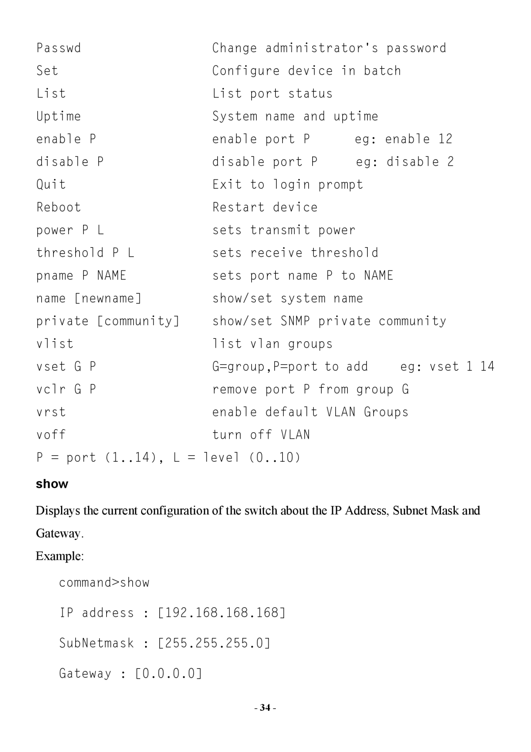 Abocom Manageable 14-port HomePNA Plus 2 Fast Ethernet Switch manual Show 