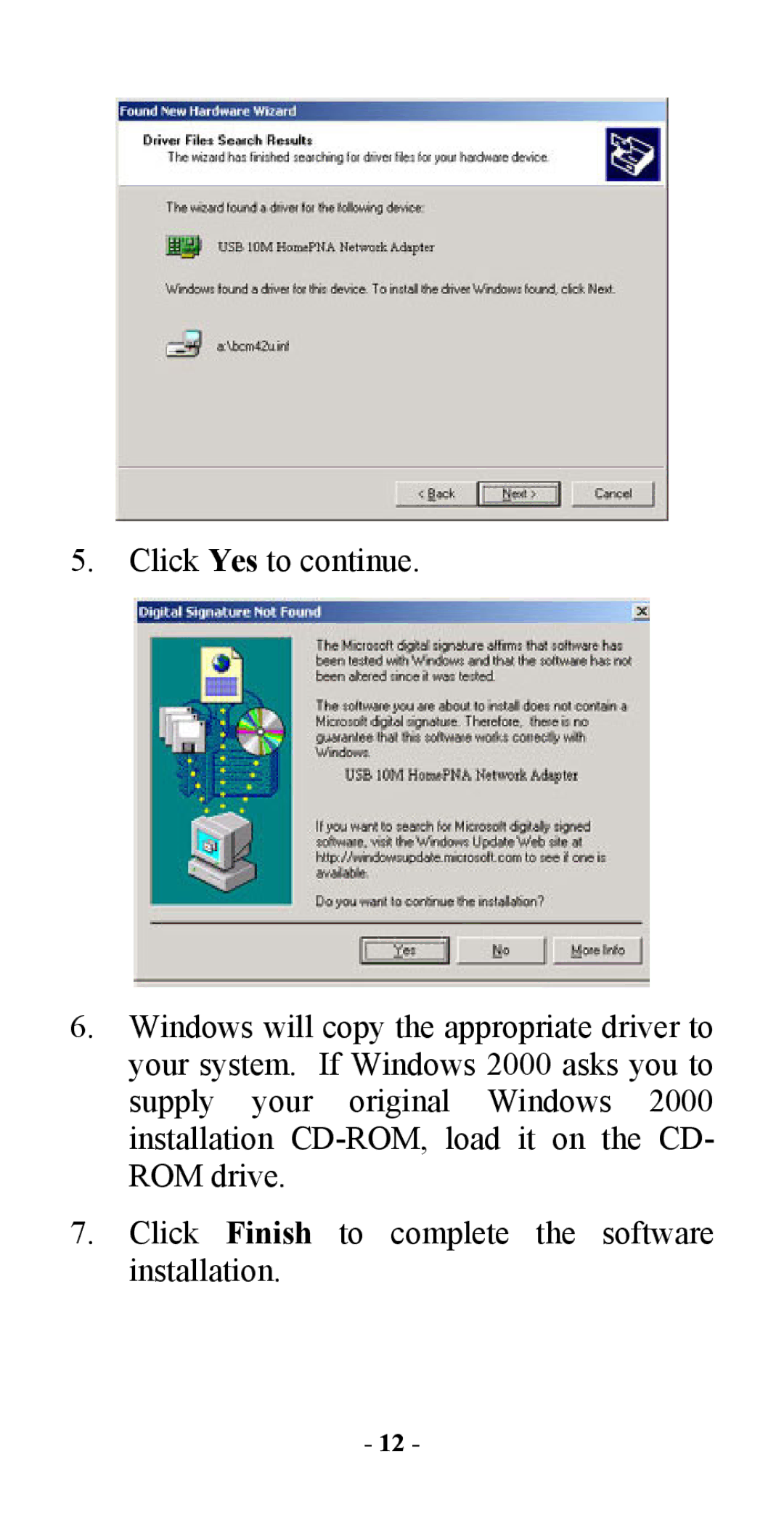 Abocom UHL2000 manual 