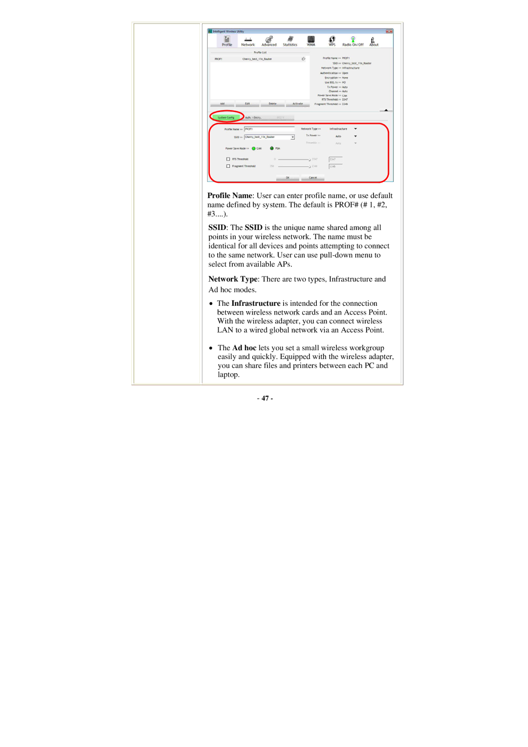 Abocom WU5205 user manual 