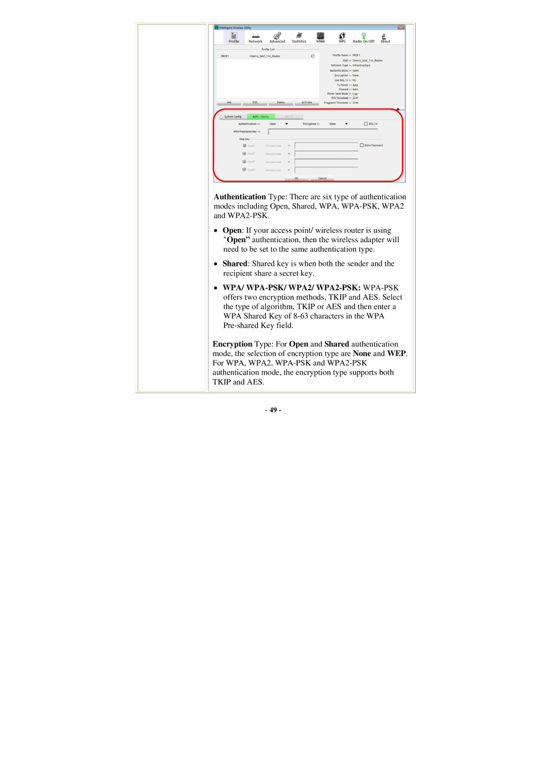 Abocom WU5205 user manual 