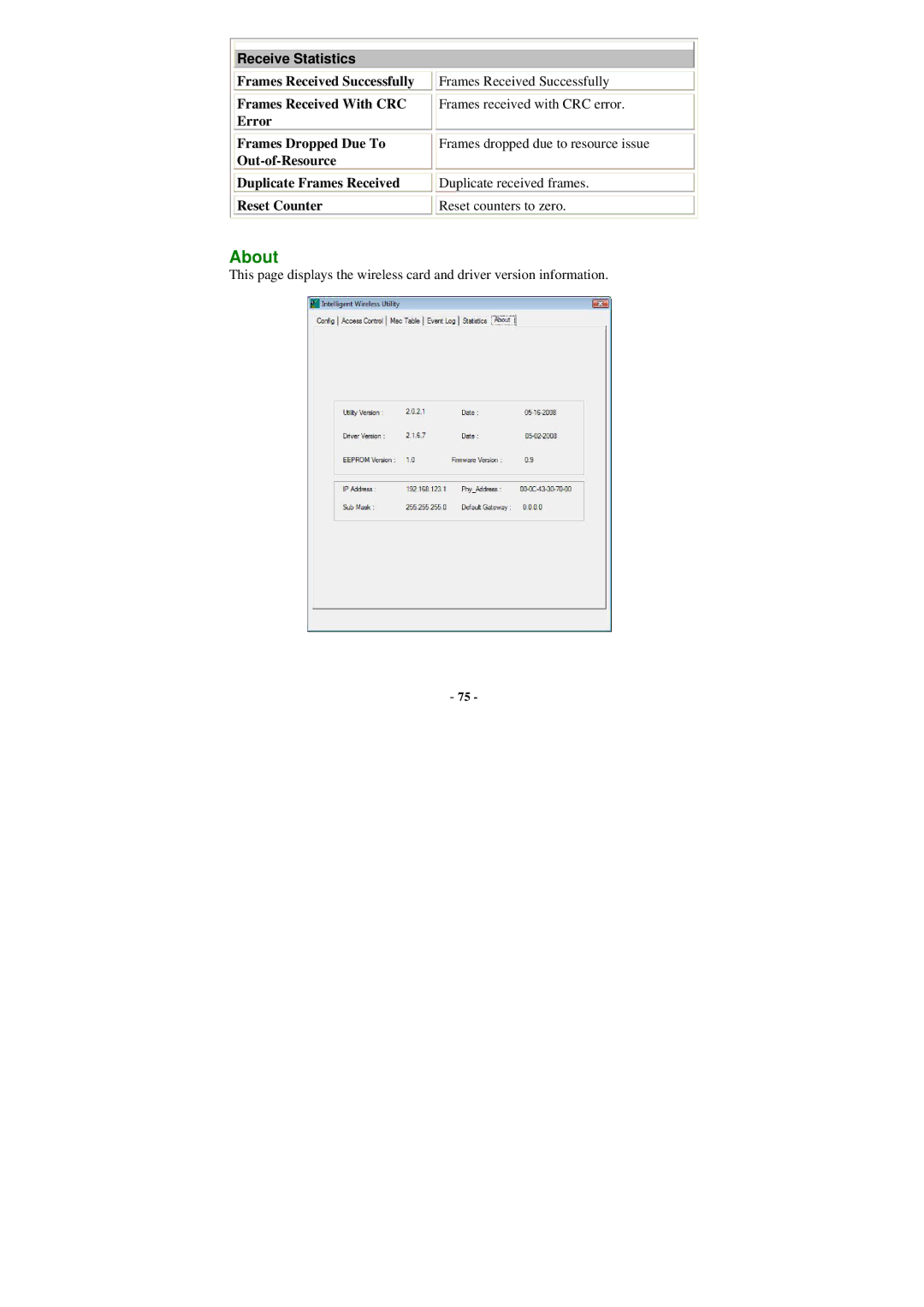 Abocom WU5205 user manual About 