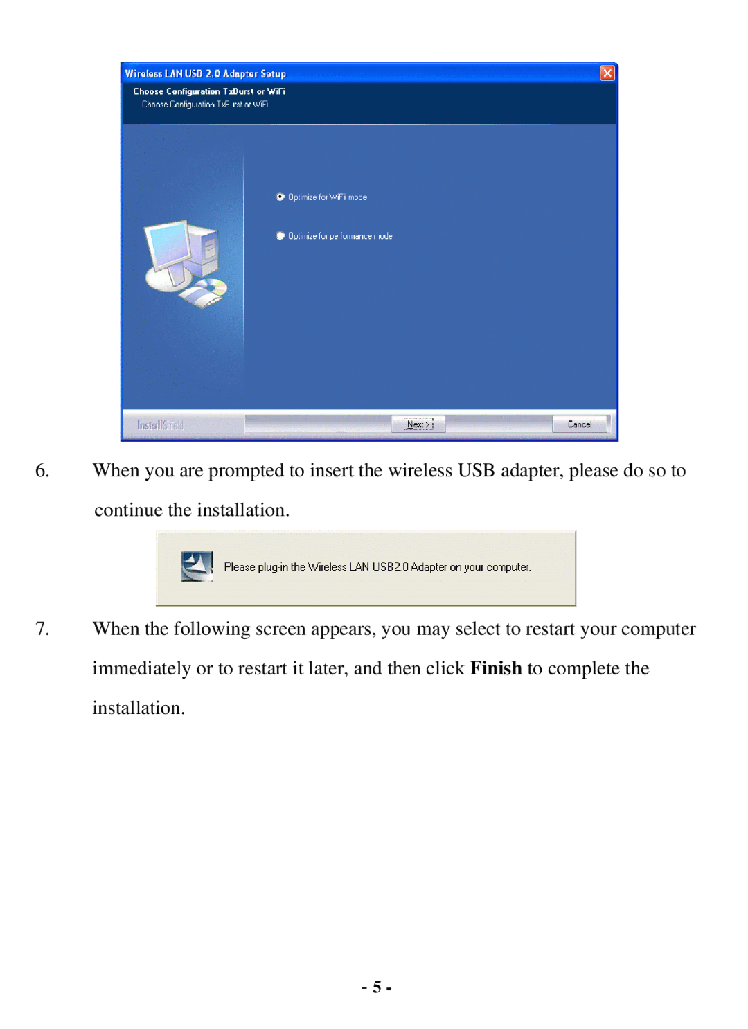 Abocom WUG2700 user manual 