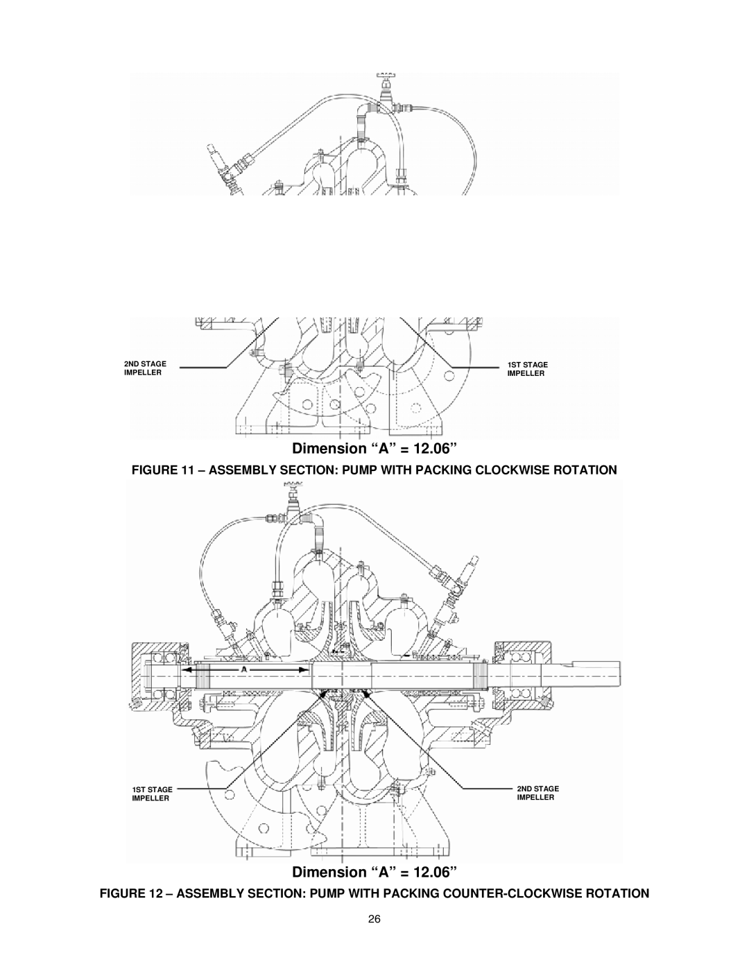 AC International 8200 Series instruction manual Dimension a = 