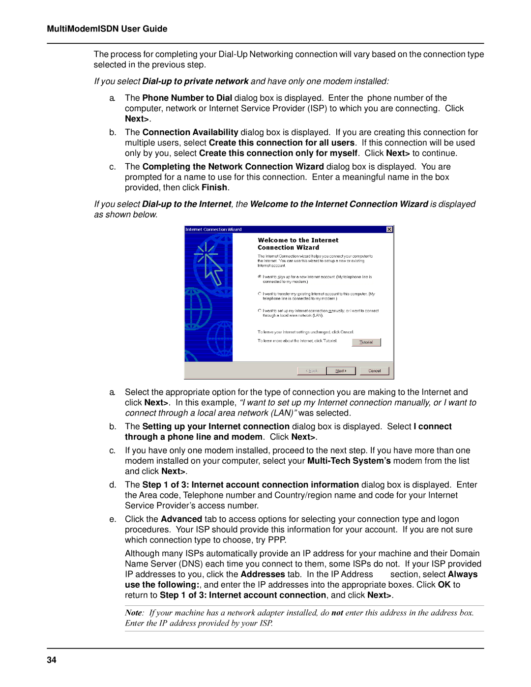 AC International MTA128ST-USB manual MultiModemISDN User Guide 