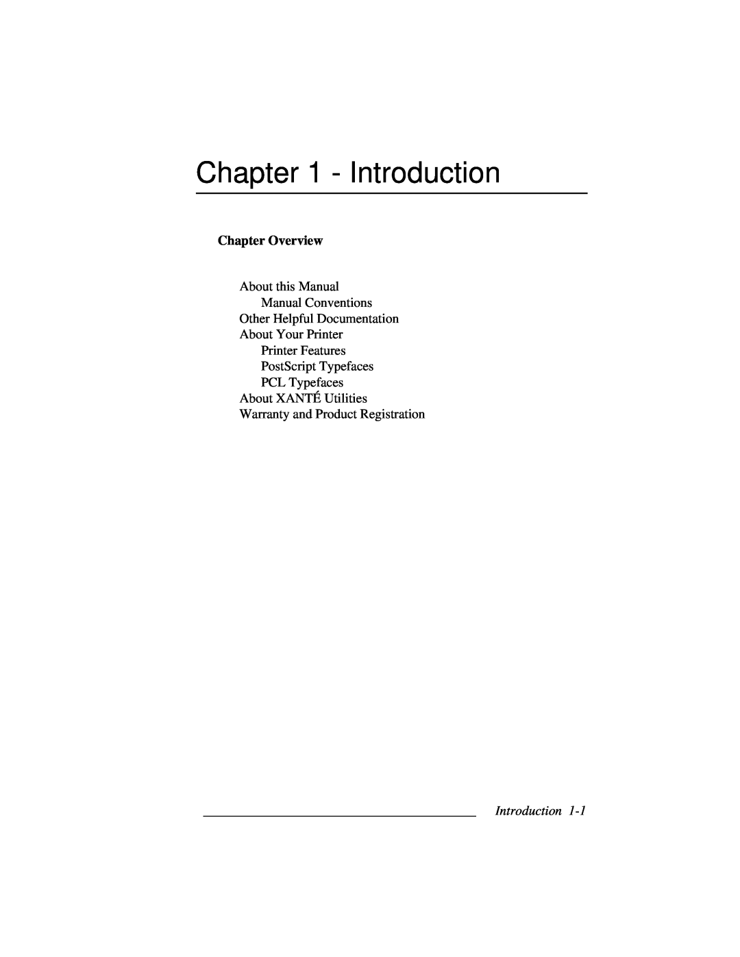 Accel 8200 manual Introduction, Chapter Overview 