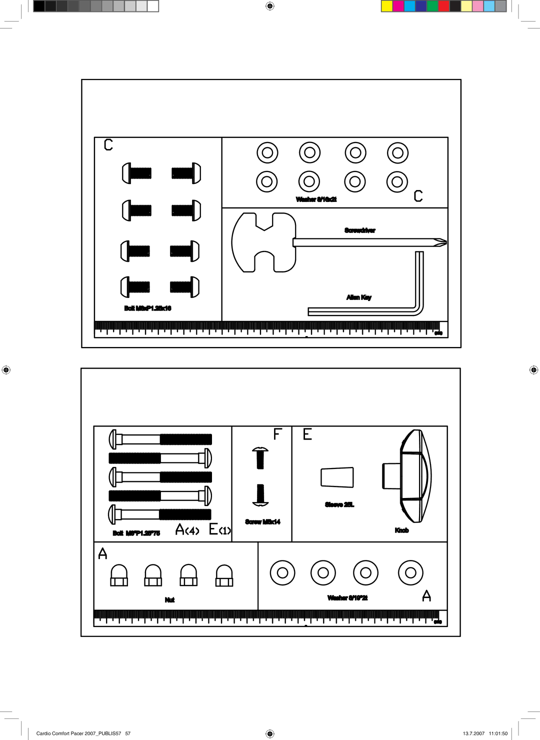 Accell Cardio Comfort Pacer owner manual A4 E1 