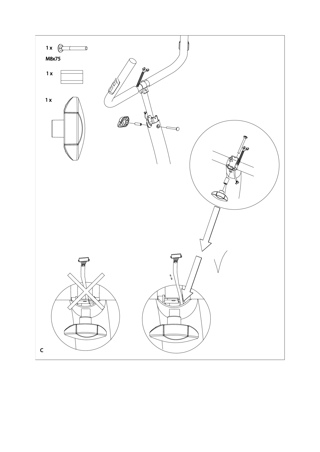 Accell CARDIO PACER owner manual M8x75 