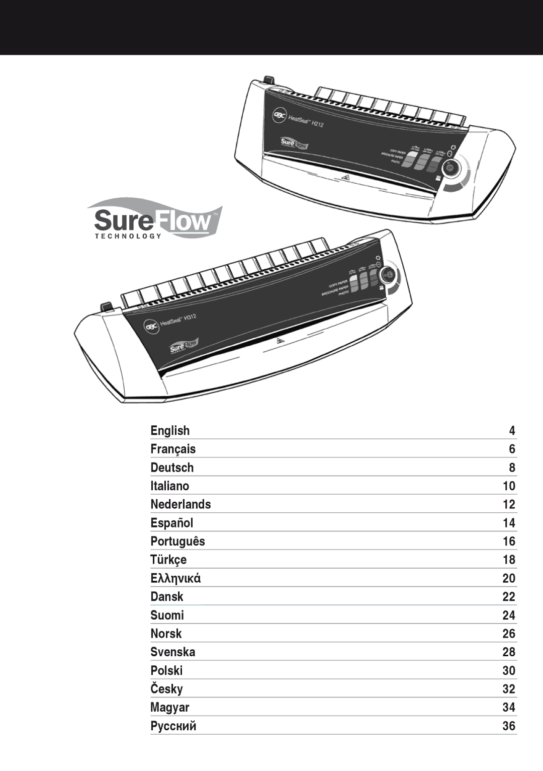 ACCO Brands H212, H312 instruction manual 