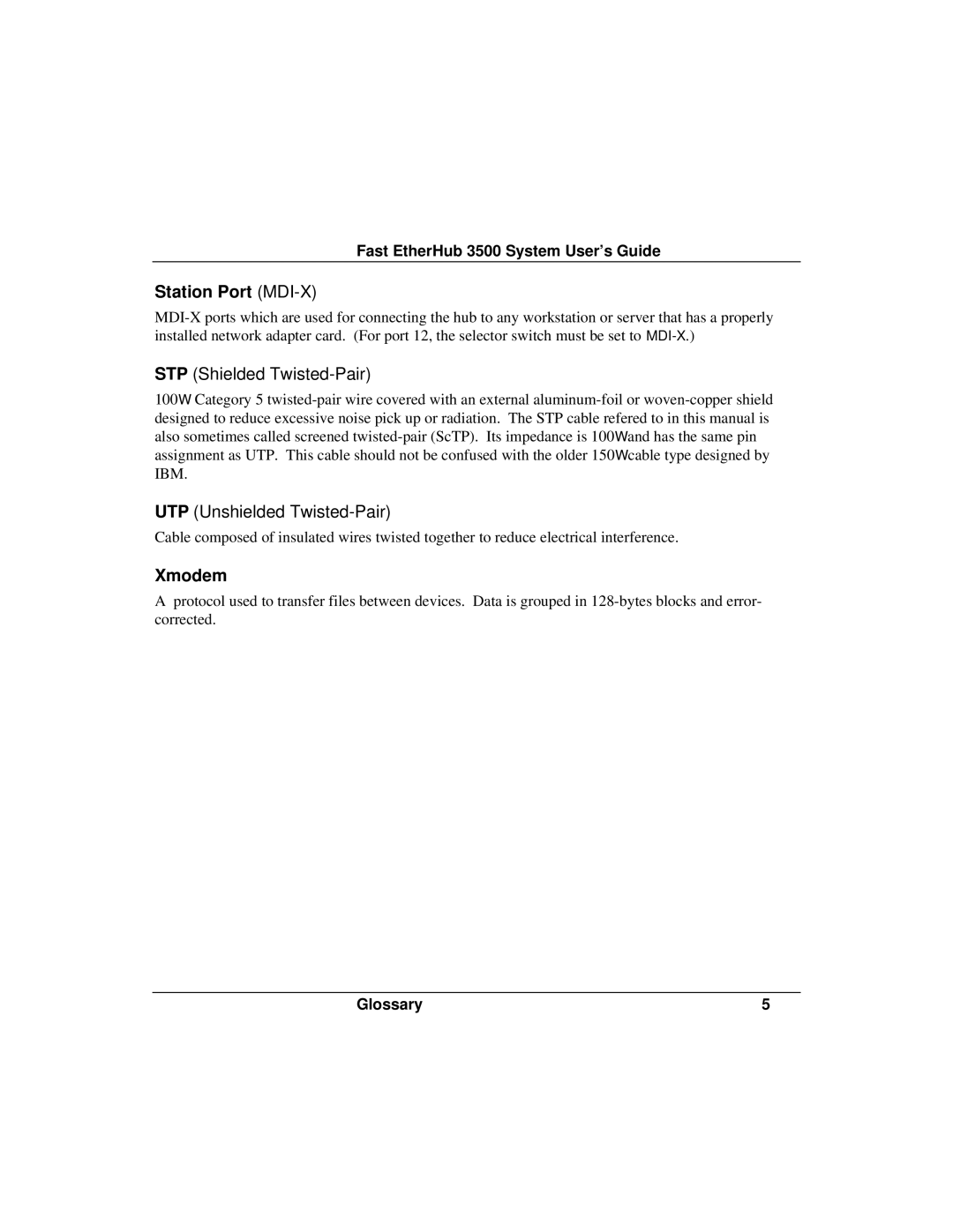 Accton Technology 12i, 12mi SNMP manual Station Port MDI-X 