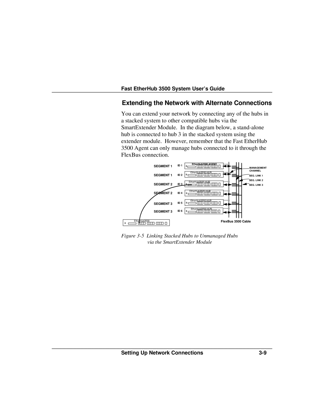 Accton Technology 12i, 12mi SNMP manual Extending the Network with Alternate Connections, Segment 