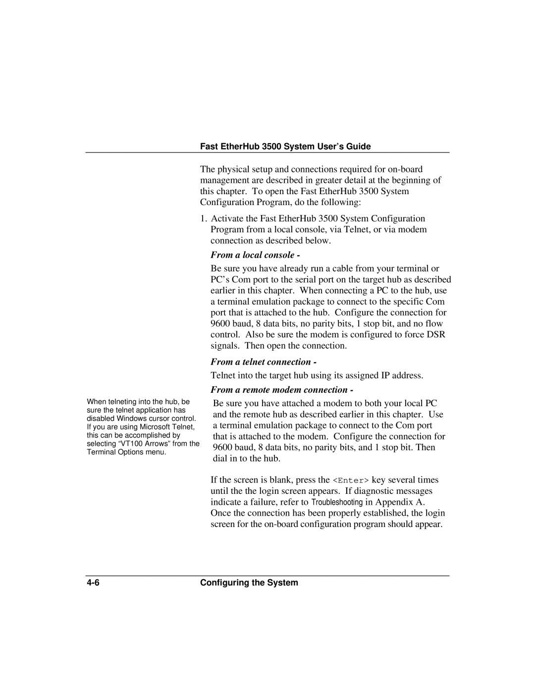 Accton Technology 12i, 12mi SNMP manual From a telnet connection 