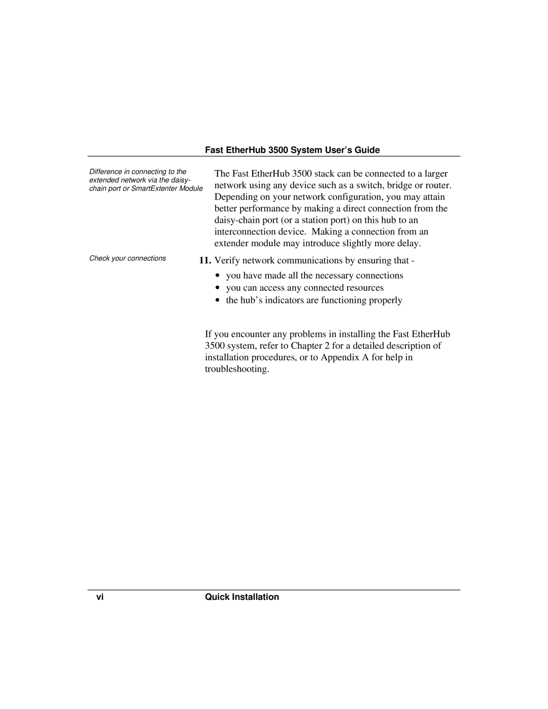 Accton Technology 12mi SNMP, 12i manual Check your connections 