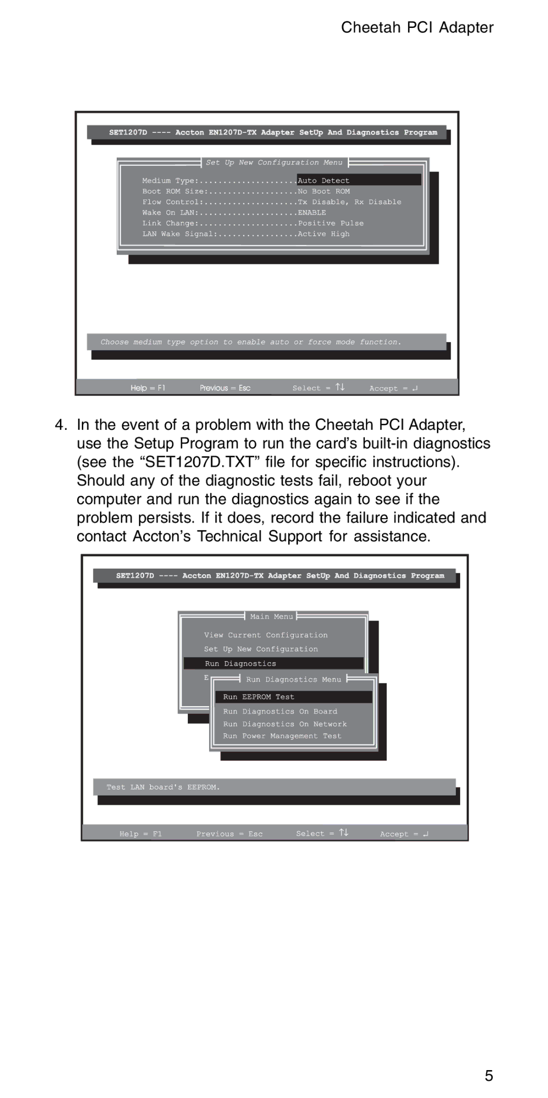 Accton Technology EN1207D-TX manual 