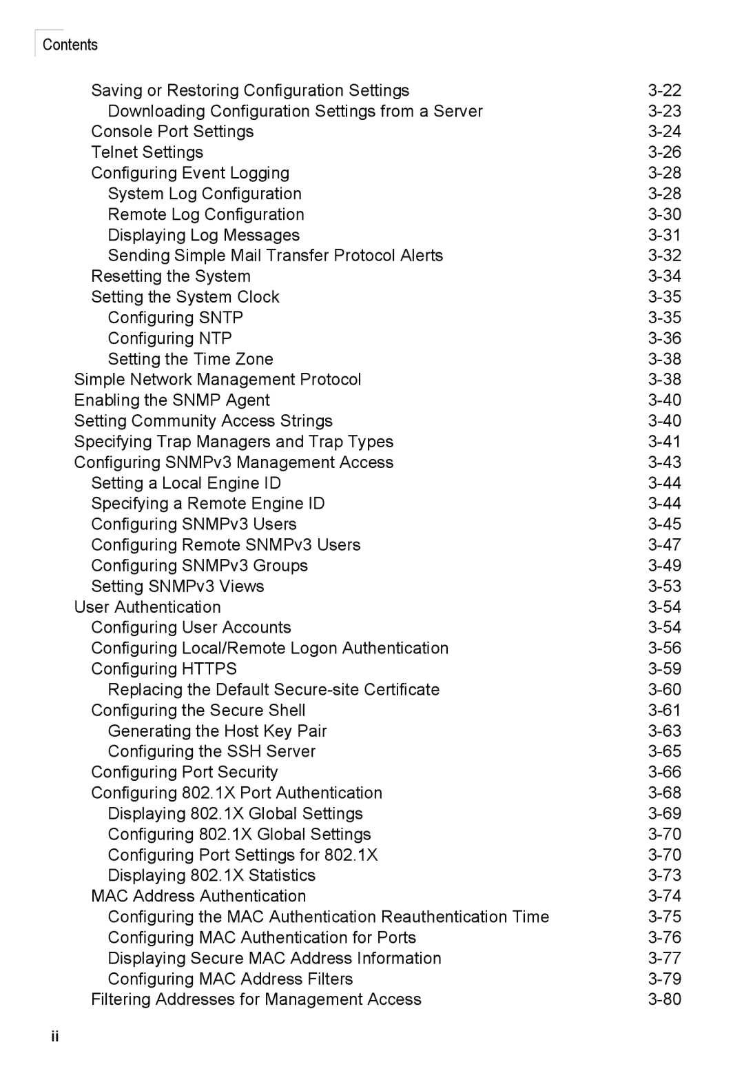 Accton Technology ES3526XA, ES3552XA manual 