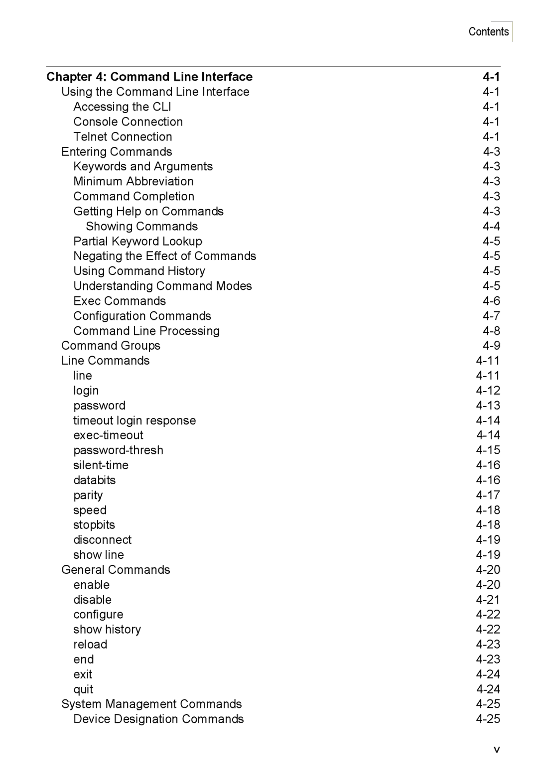 Accton Technology ES3552XA, ES3526XA manual Command Line Interface 