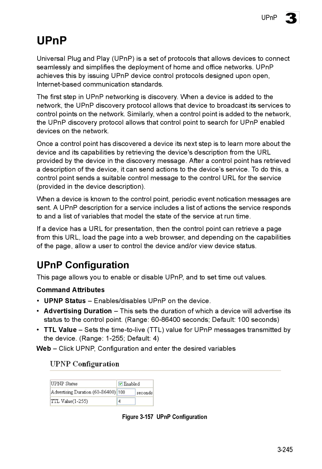 Accton Technology ES3528M-SFP manual UPnP 