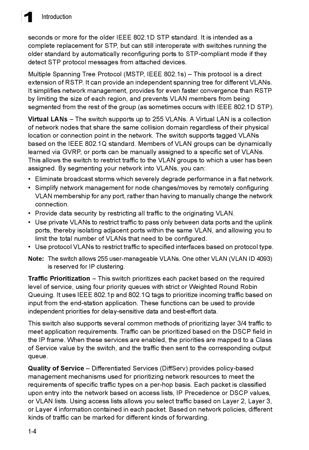 Accton Technology ES3528M-SFP manual Introduction 