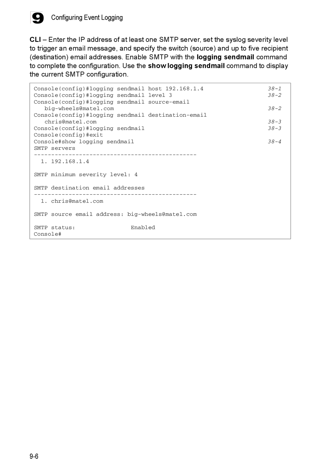 Accton Technology 24/48-Port, ES4548D, ES4524D manual 38-1, 38-2, 38-3, 38-4 