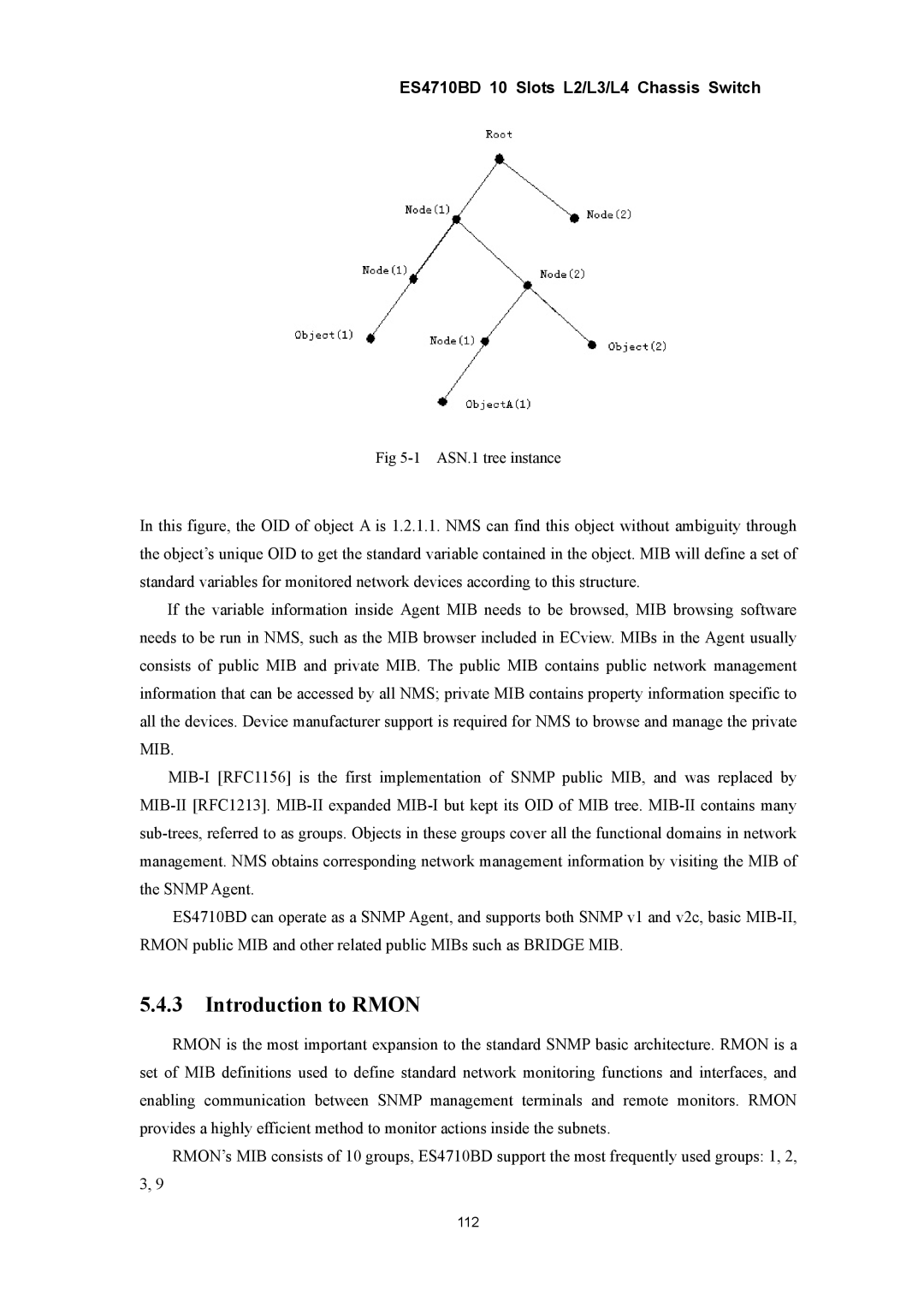 Accton Technology ES4710BD manual Introduction to Rmon 