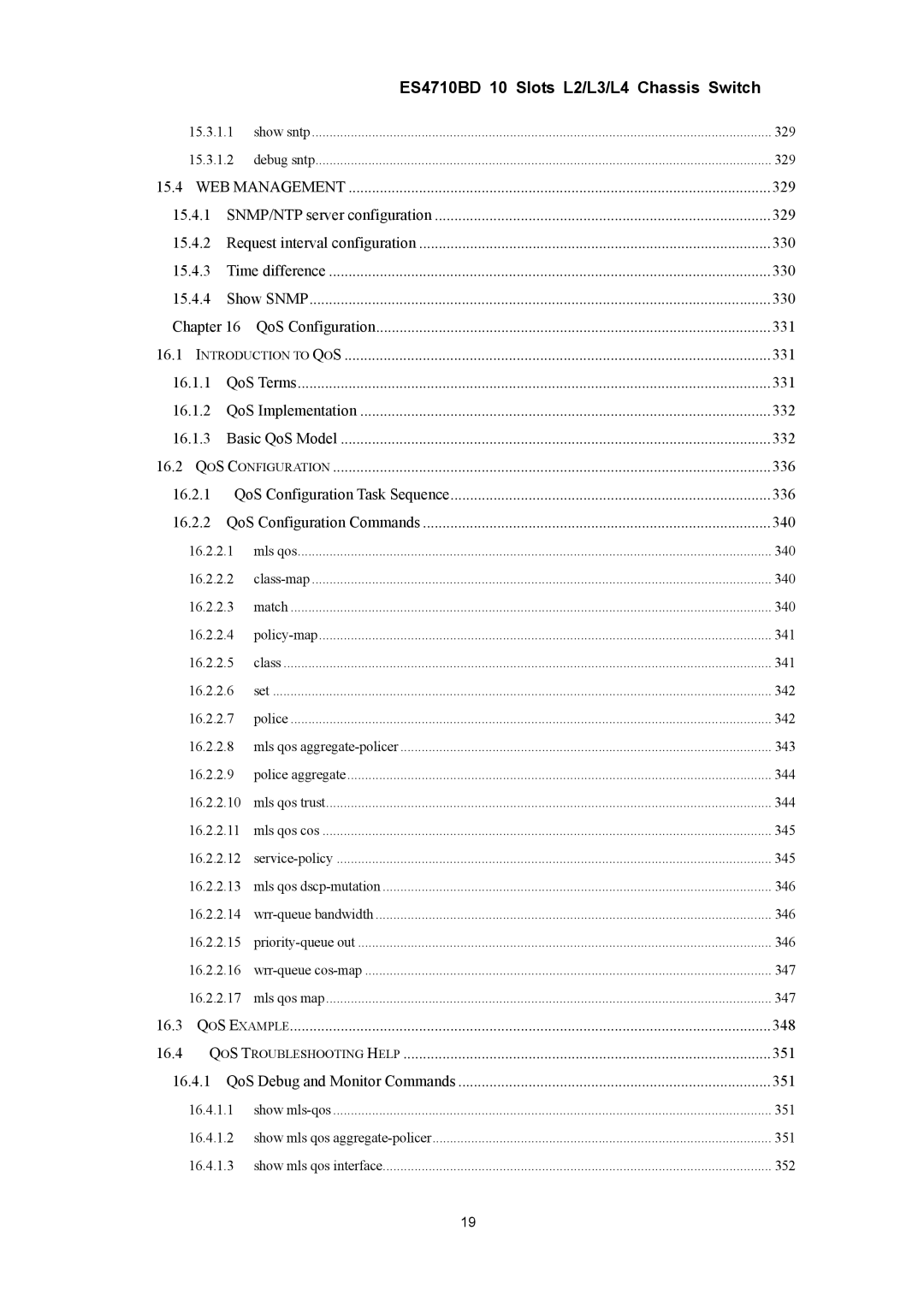 Accton Technology ES4710BD manual 15.4 