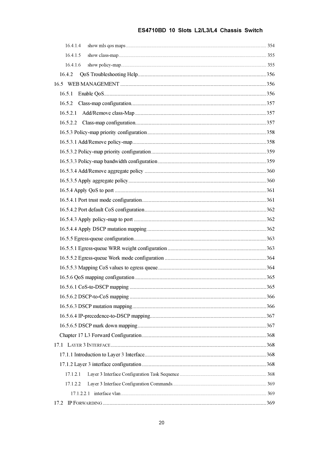 Accton Technology ES4710BD manual IP Forwarding 