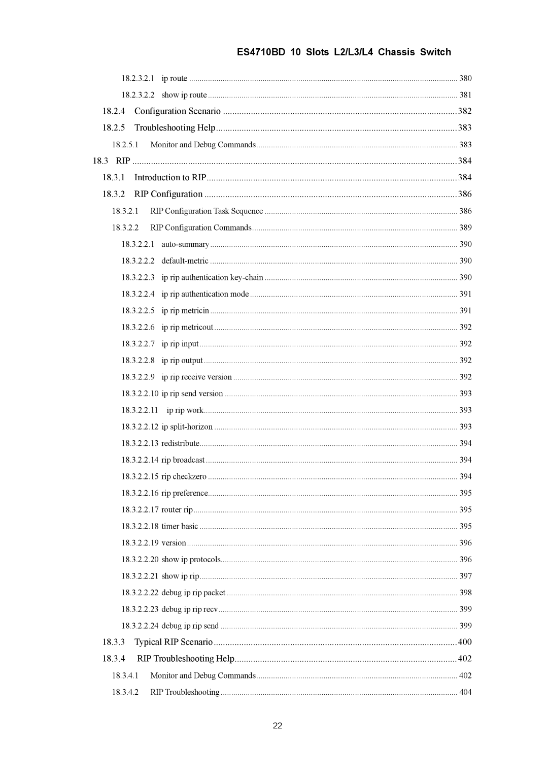 Accton Technology ES4710BD manual 18.2.4 