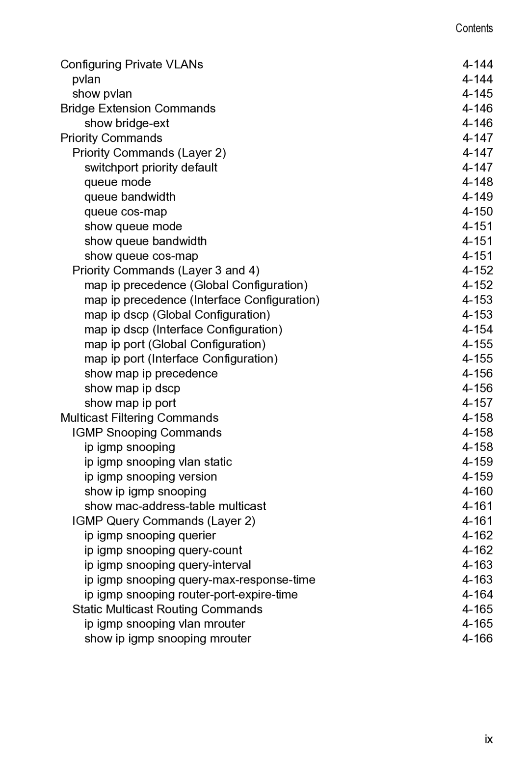 Accton Technology VS4512DC manual Contents 