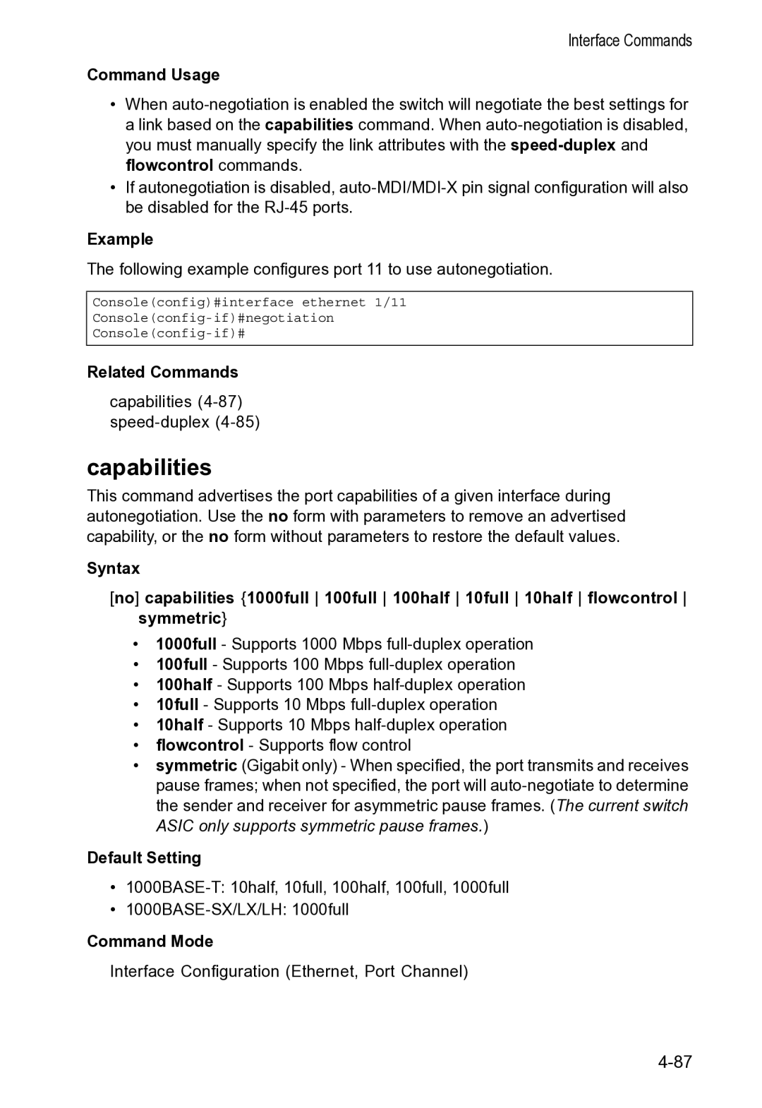 Accton Technology VS4512DC manual Capabilities 