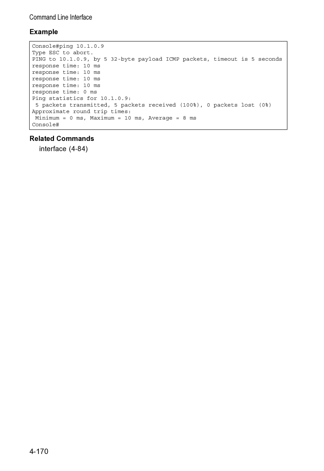 Accton Technology VS4512DC manual 170 