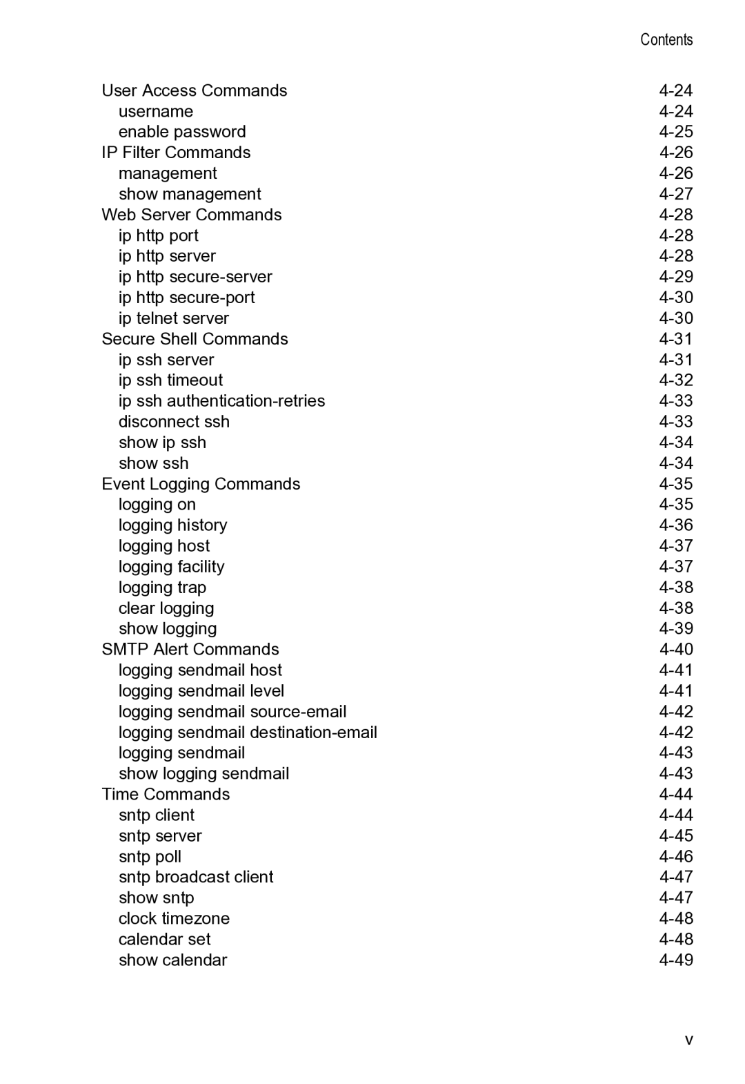 Accton Technology VS4512DC manual Contents 