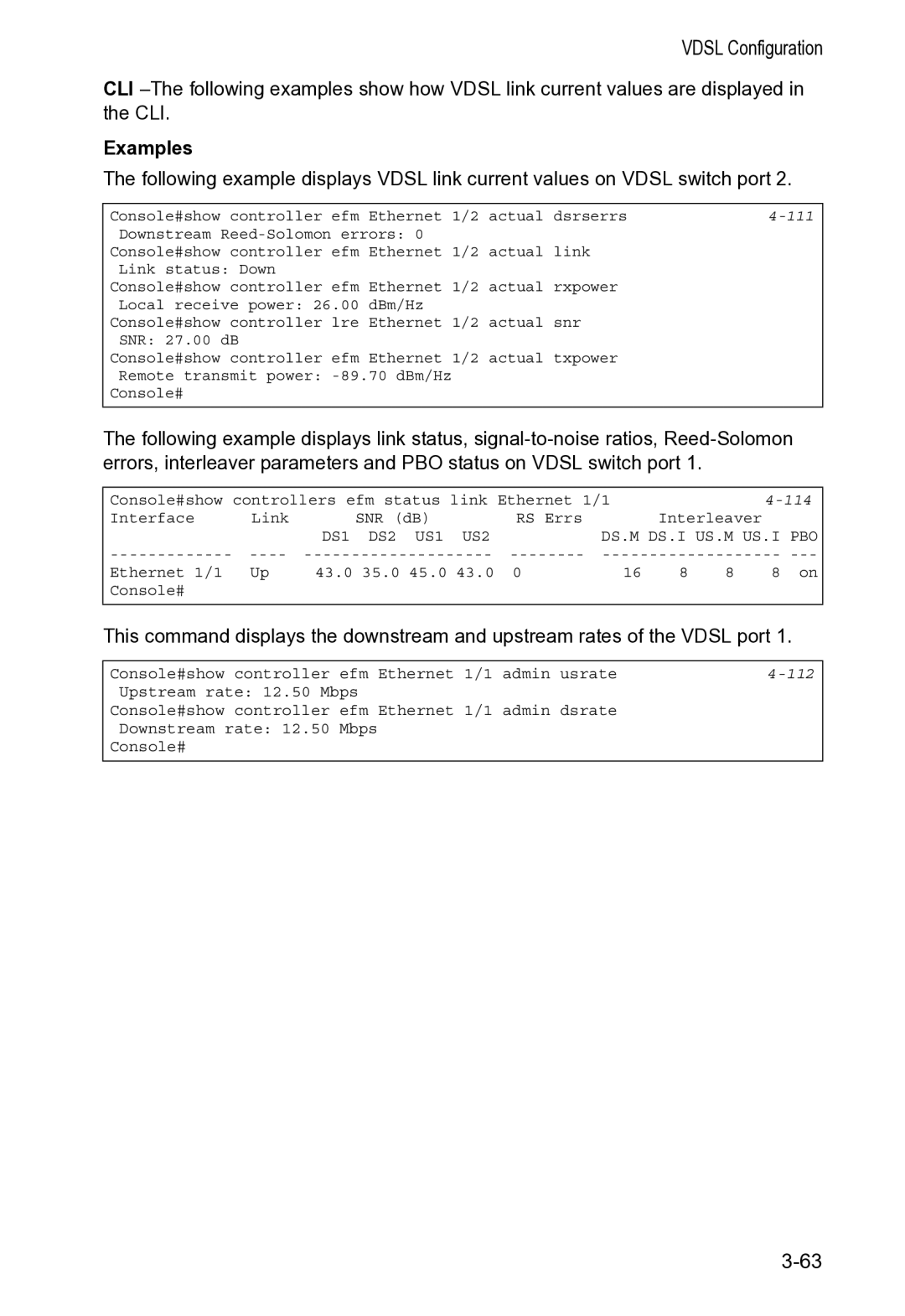 Accton Technology VS4512DC manual 111 