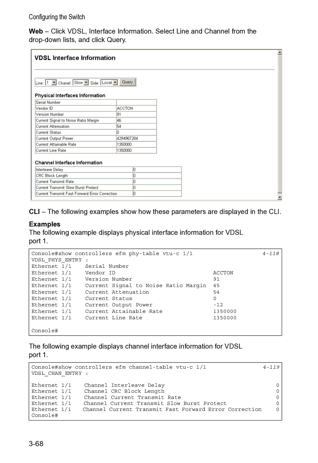 Accton Technology VS4512DC manual 118 