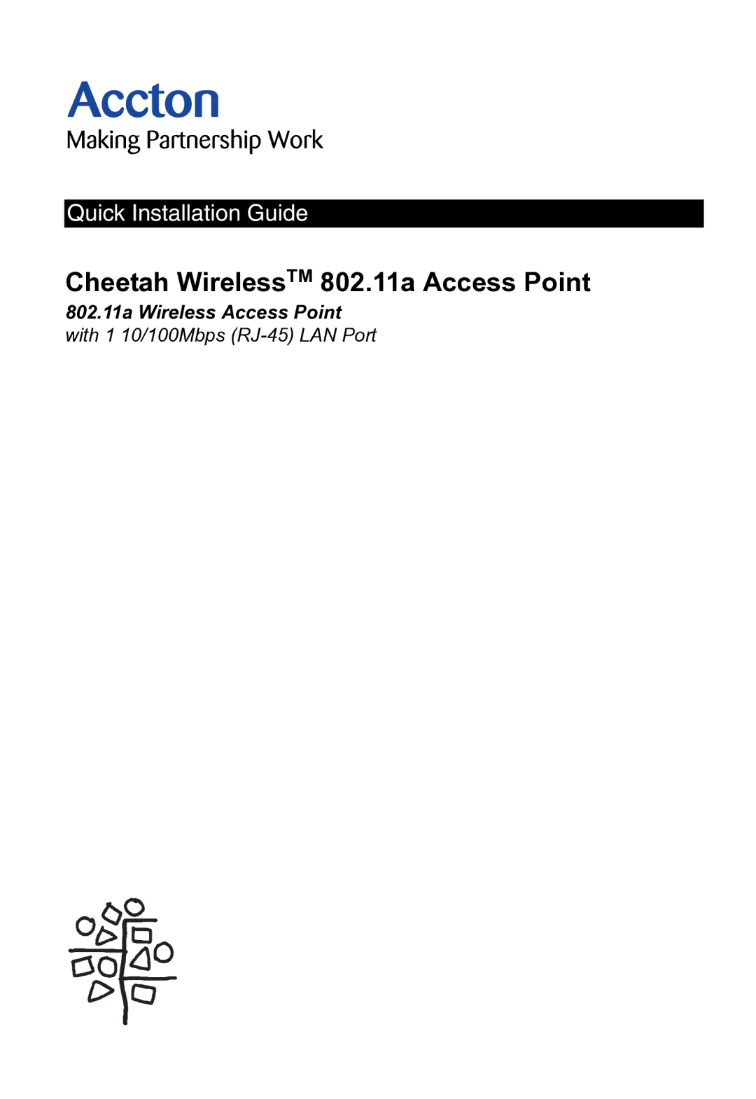 Accton Technology WA-5001 manual Cheetah WirelessTM 802.11a Access Point 