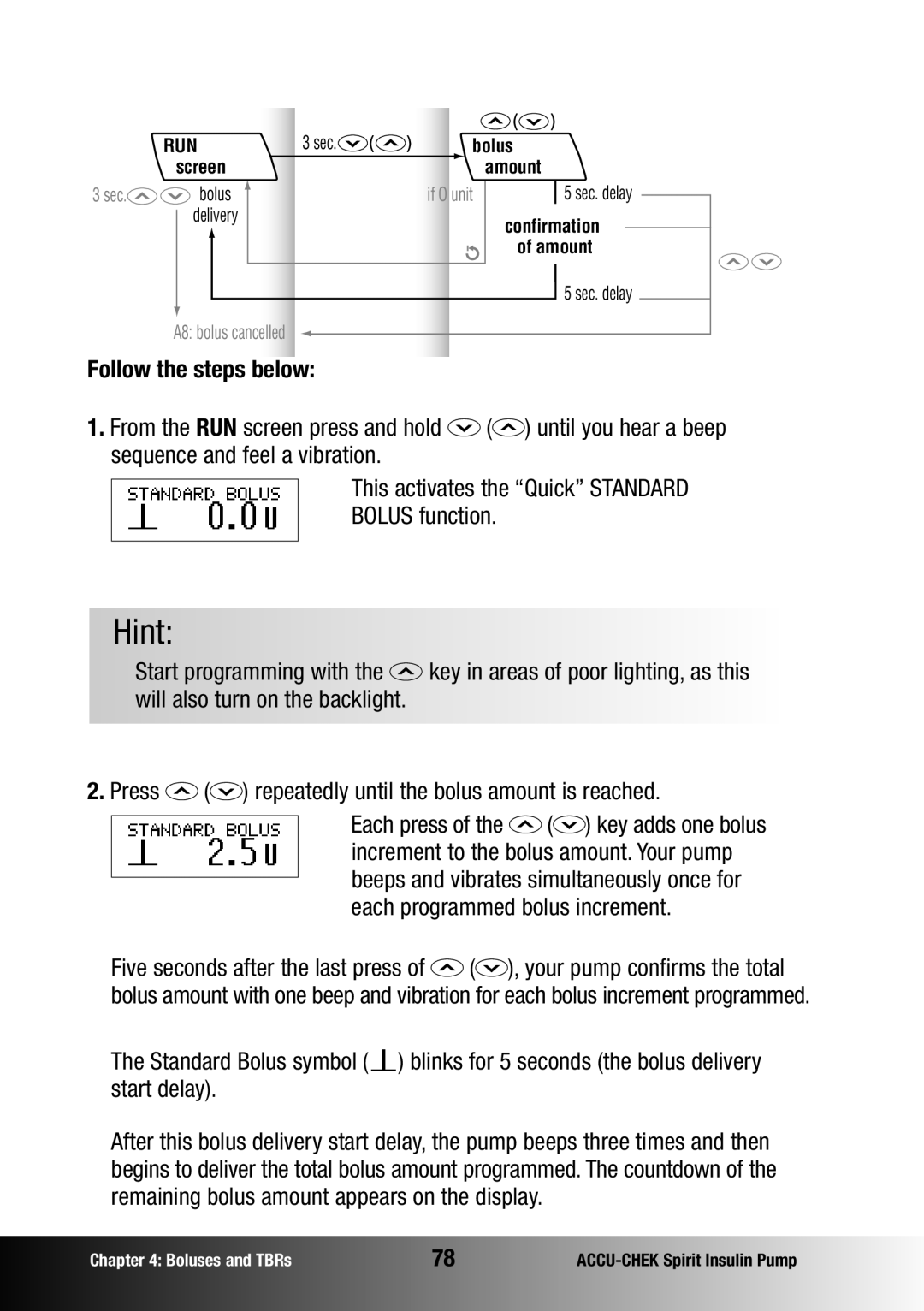 Accu-Chek insulin pump manual Run 