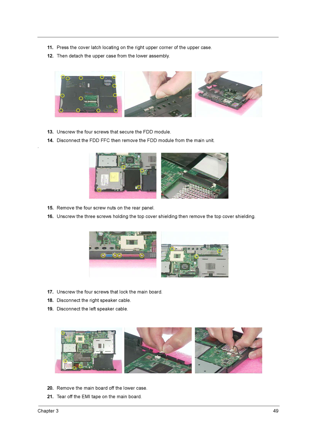 Acer 1300 Series manual 