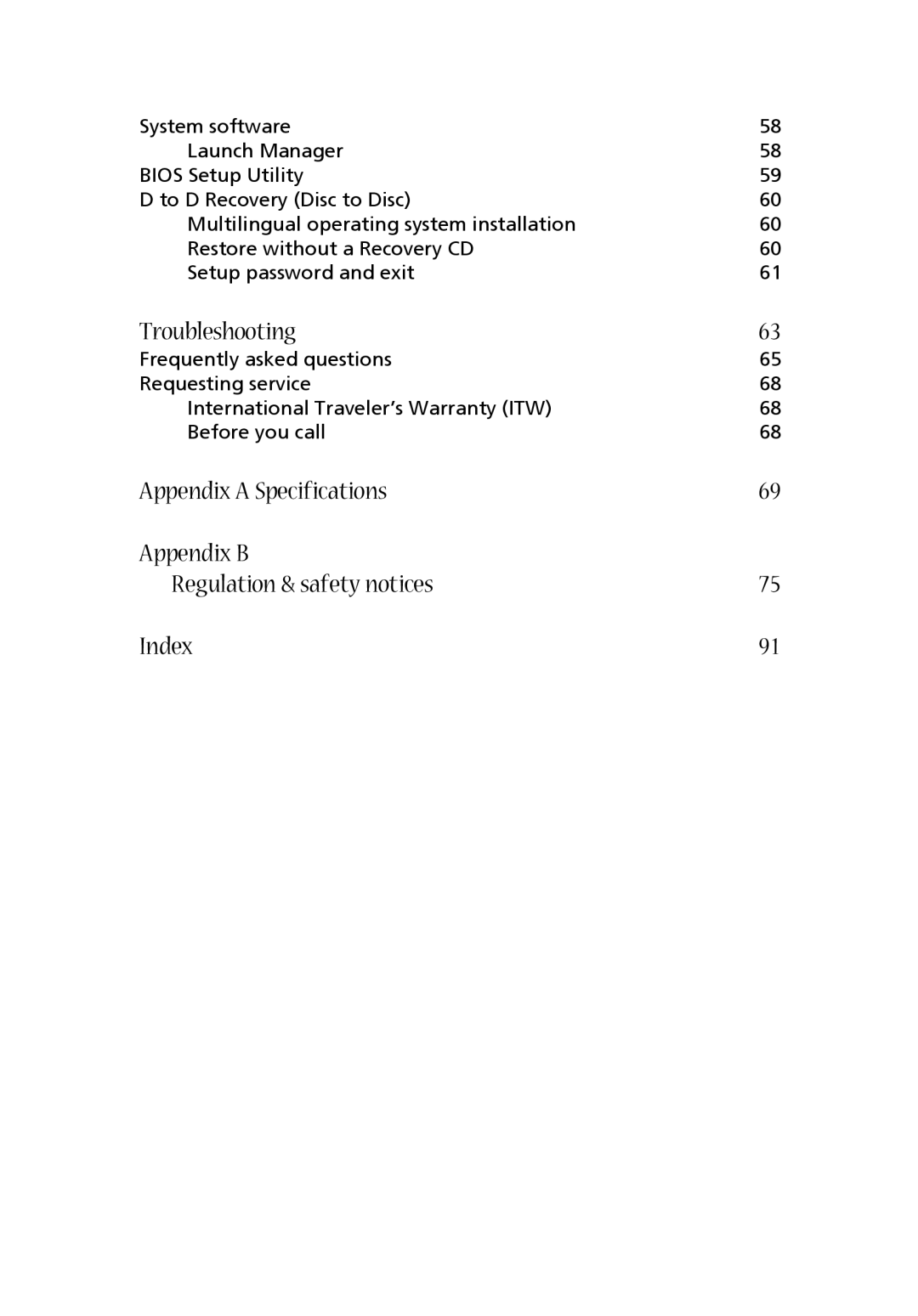 Acer 1360 manual Troubleshooting 