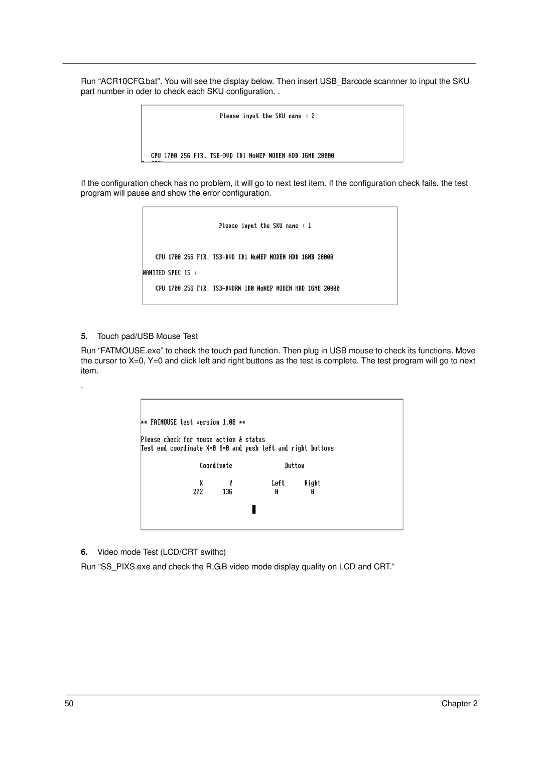 Acer 1400 Series manual Chapter 